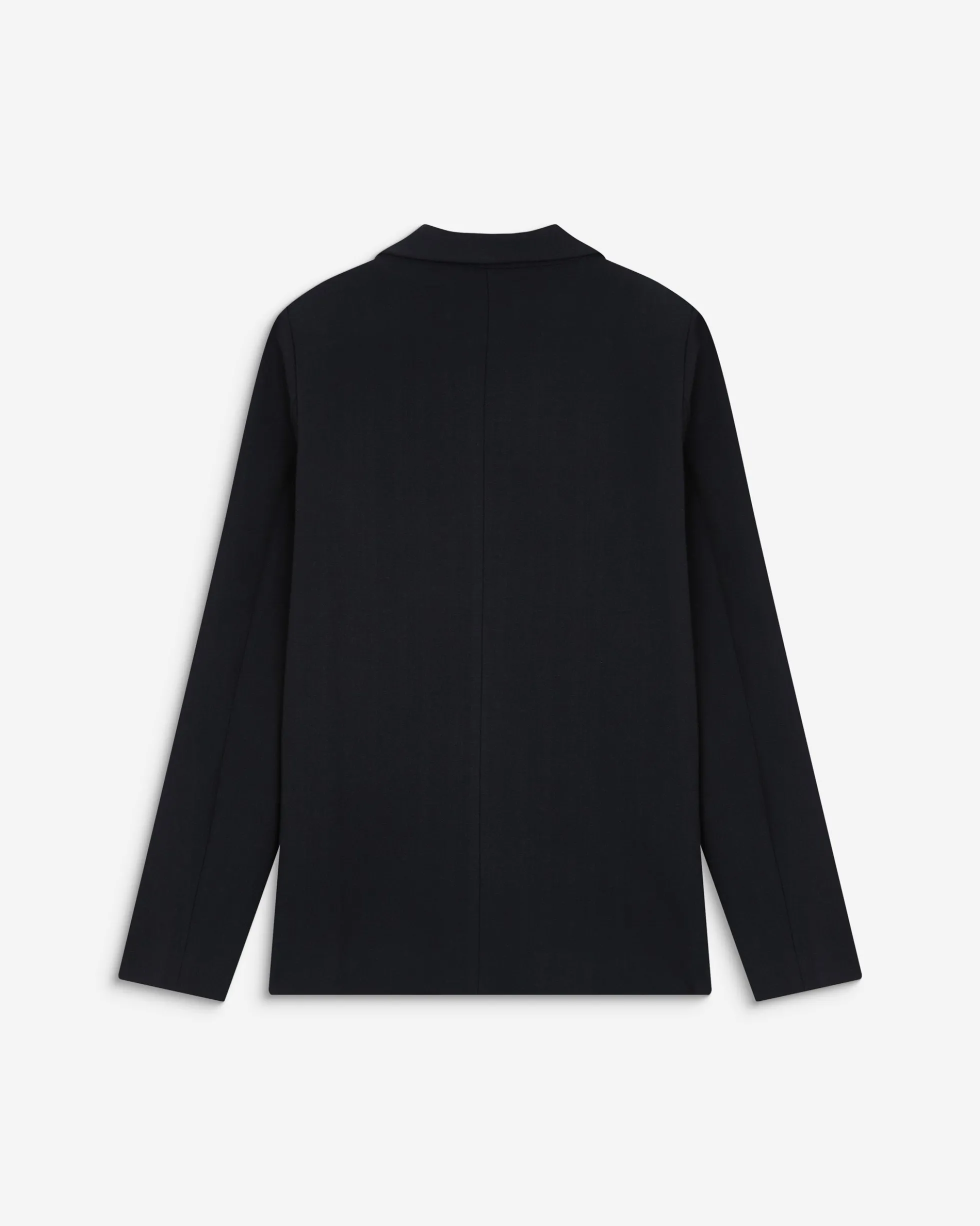 Blazer droit simple boutonnage à poches marine Alarick