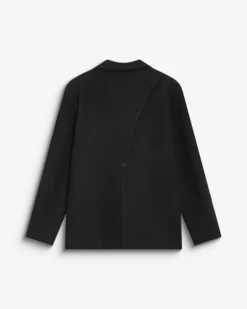 Blazer oversize structuré à boutons au dos carbone Behati