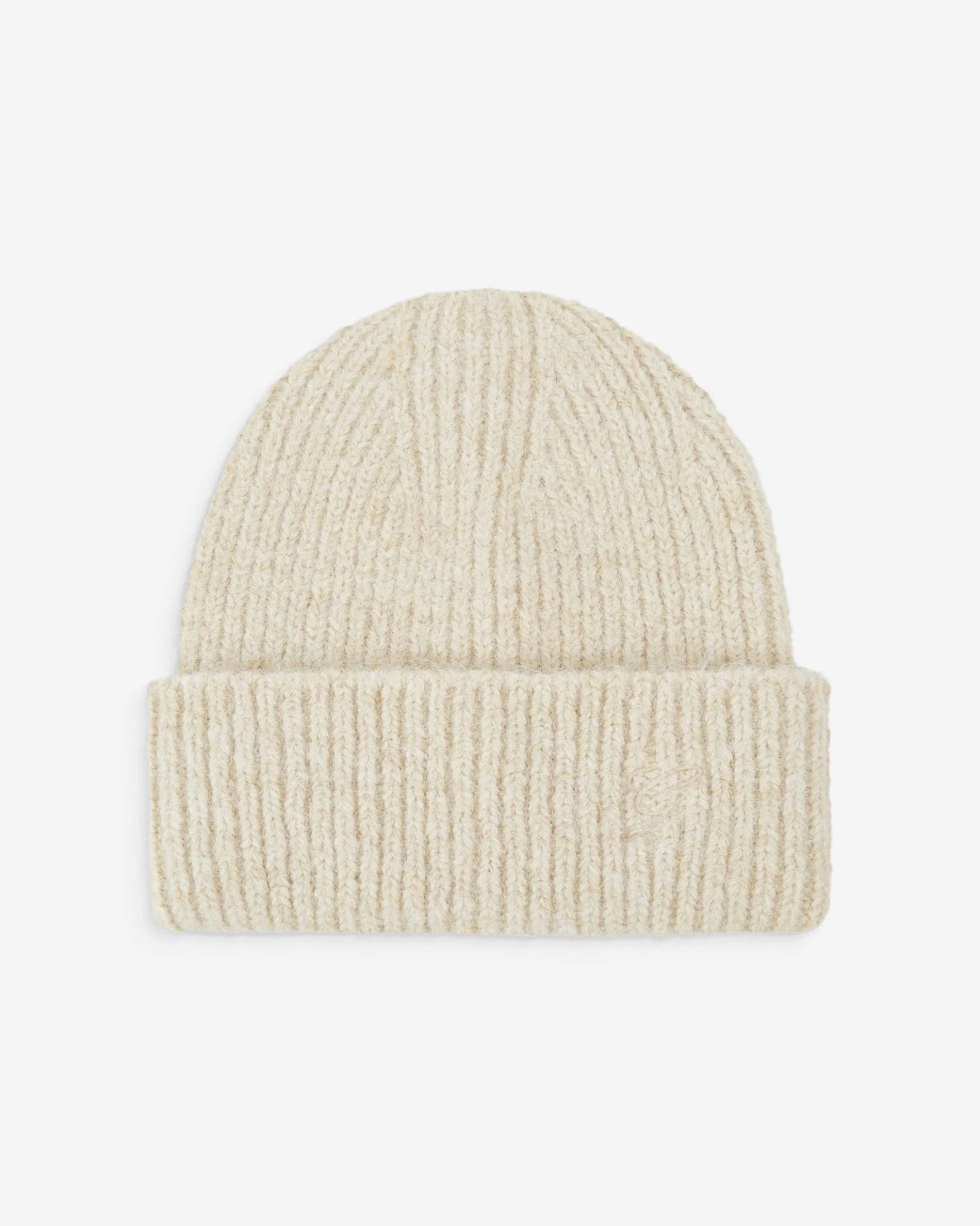 Bonnet en laine mélangée sable Antorin
