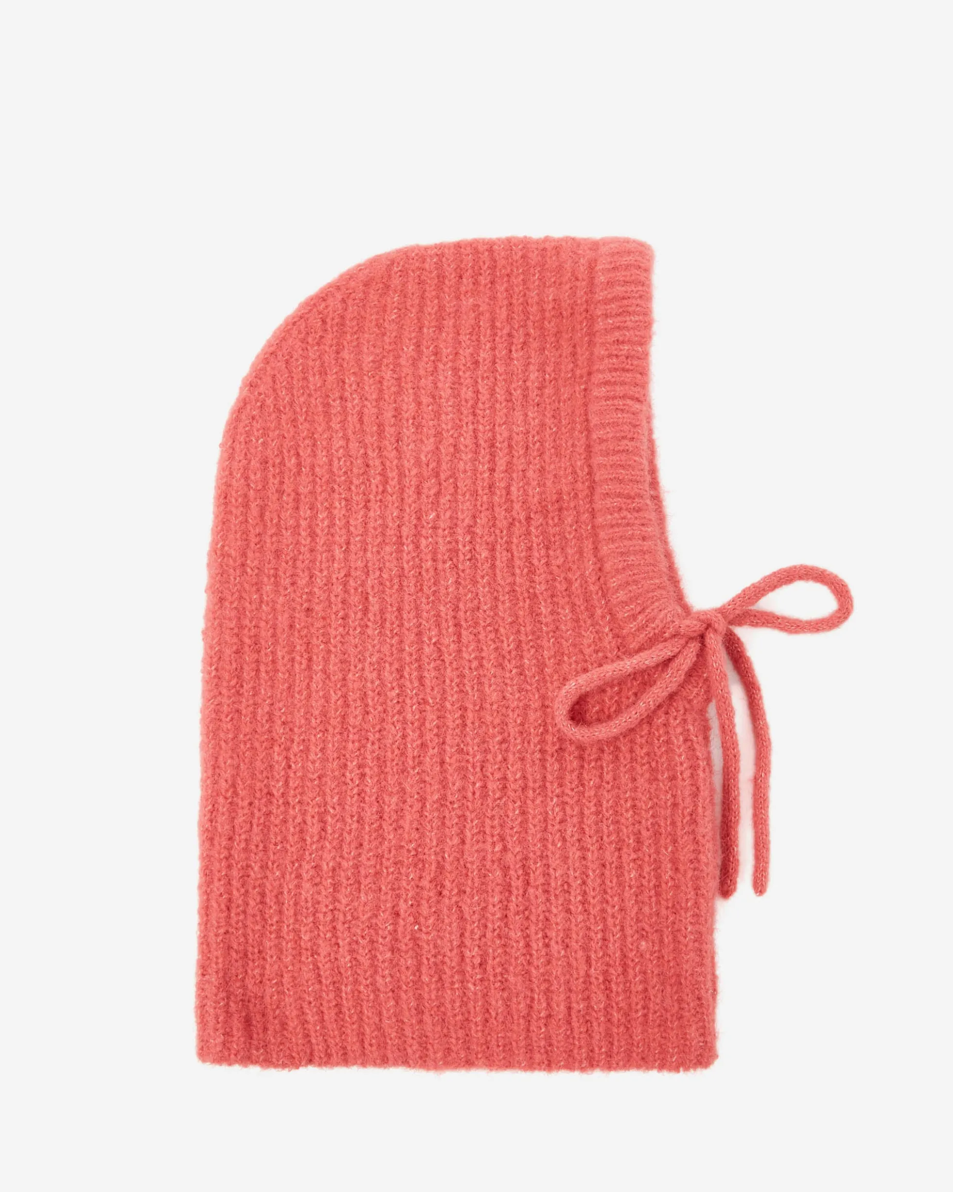 Cagoule en laine mélangée blush Samourai