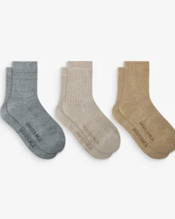 Chaussettes à paillettes en maille ajourée multico Blindy