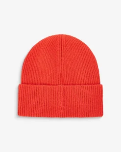 Duo bonnet et gants en maille sanguine Anicet