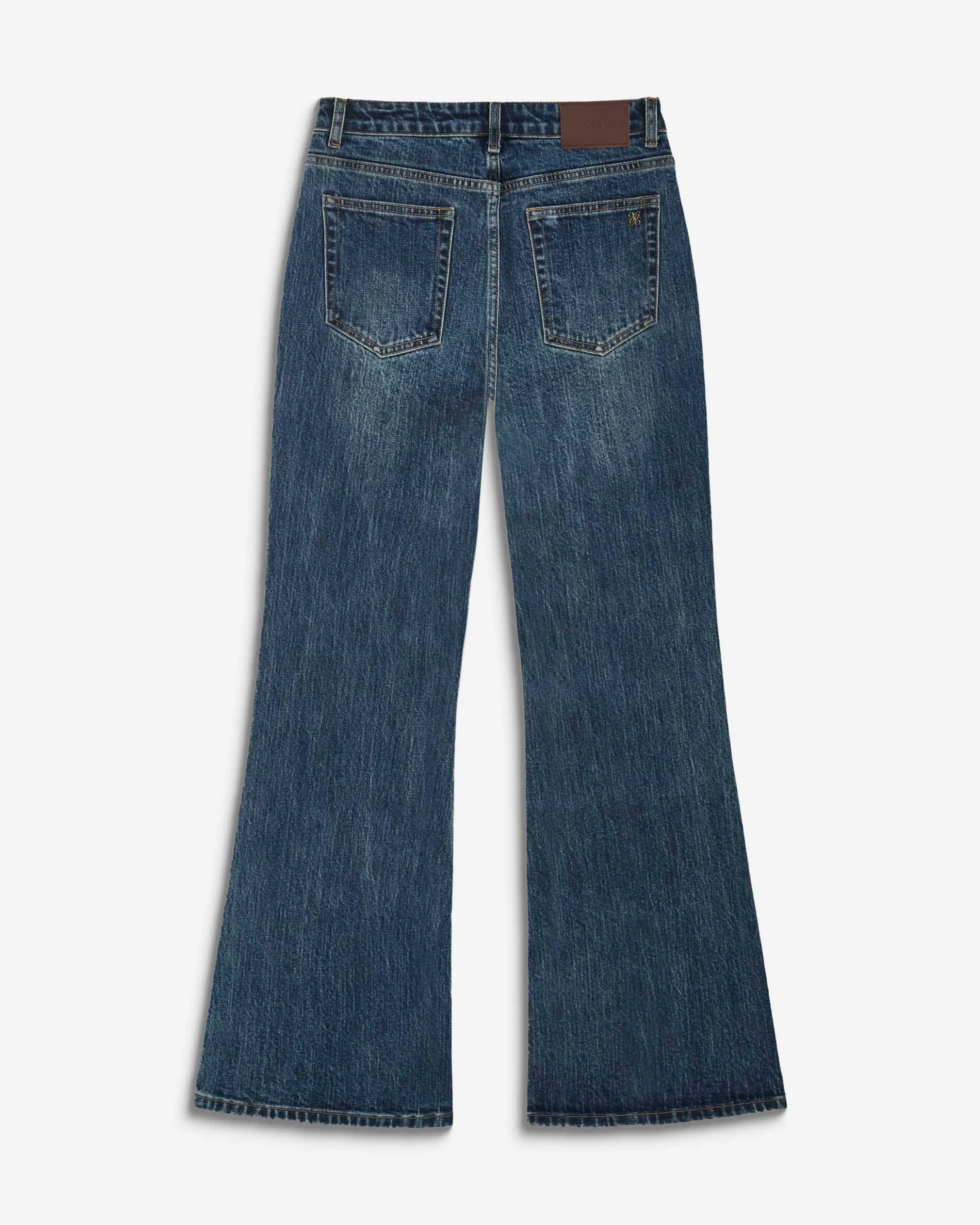Jean flare délavé taille mi haute vintageblue Joseph