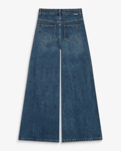 Jean jambe large poches tressées vintageblue Julian