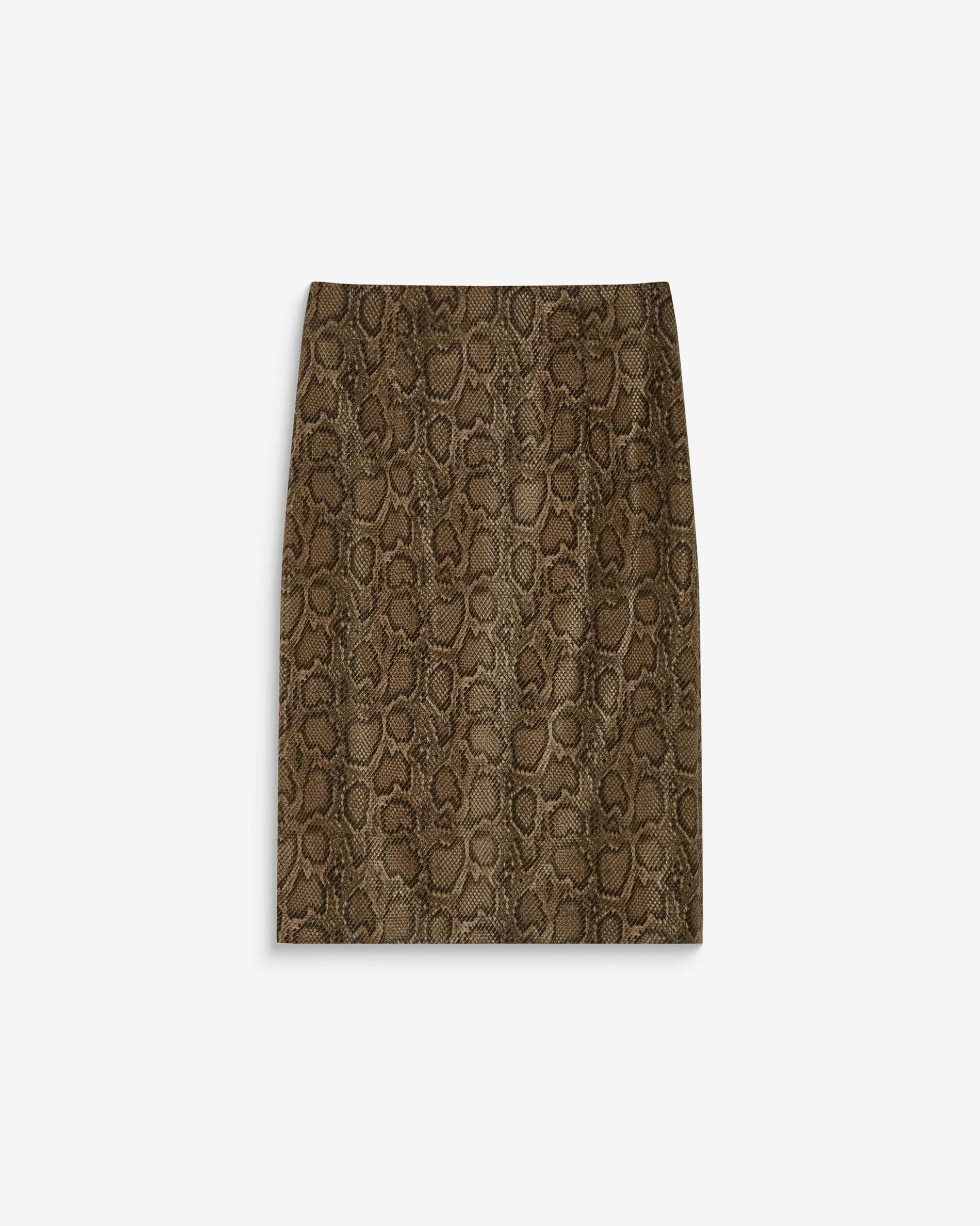 Jupe fourreau similicuir taille haute python Acacia
