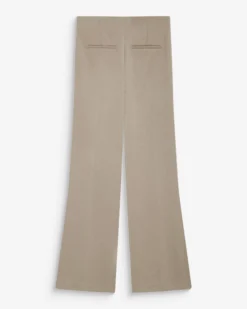 Pantalon tailleur flare à ceinture plate grege Bryan