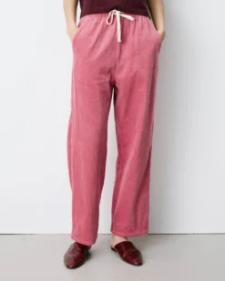 Pantalon velours côtelé taille ajustable blush Liberty