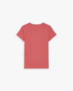 T-shirt col rond à message blush Amoris